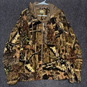 Cabela's Camouflage Field Jacket with Hood Medium